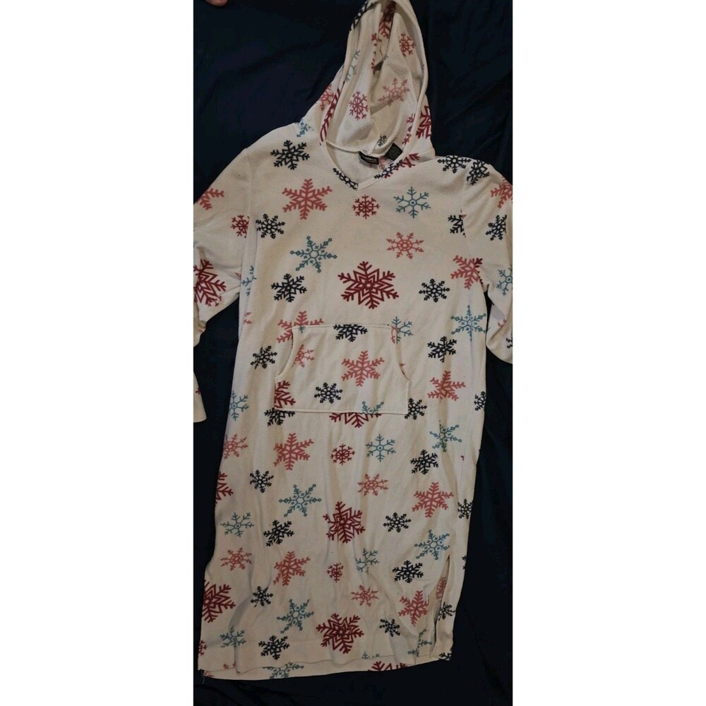 Snowflake Dress Winter White  XL